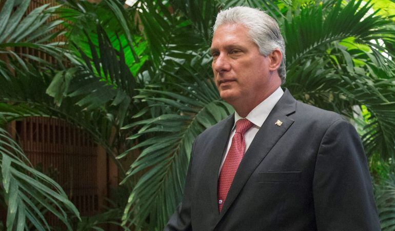 Imagen de archivo del 21 de marzo de 2016 del vicepresidente cubano, Miguel Díaz-Canel Bermudez.