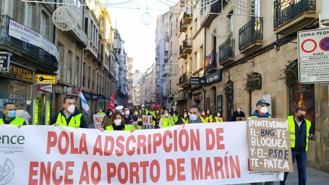 Nueva movilización de los trabajadores de ENCE