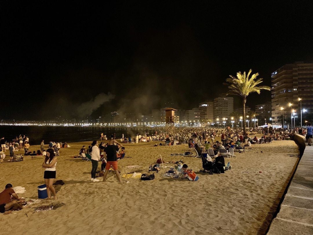 Noche de San Juan en Cullera (Valencia)