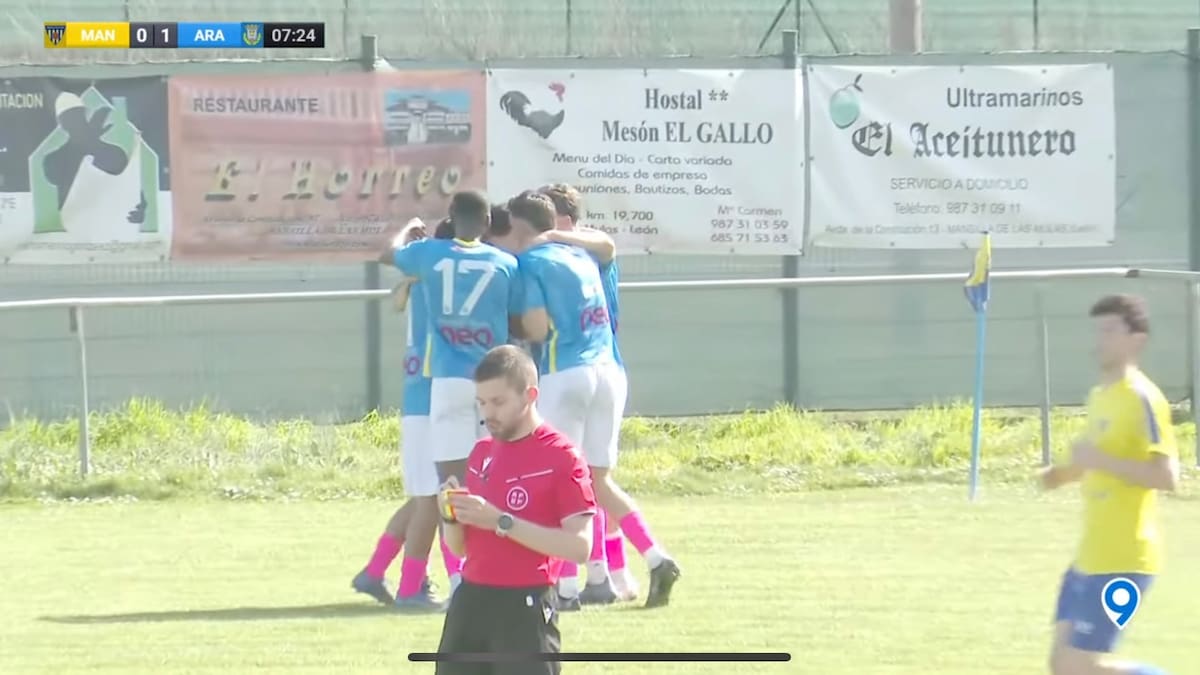 La Arandina suma un punto ante el Mansillés