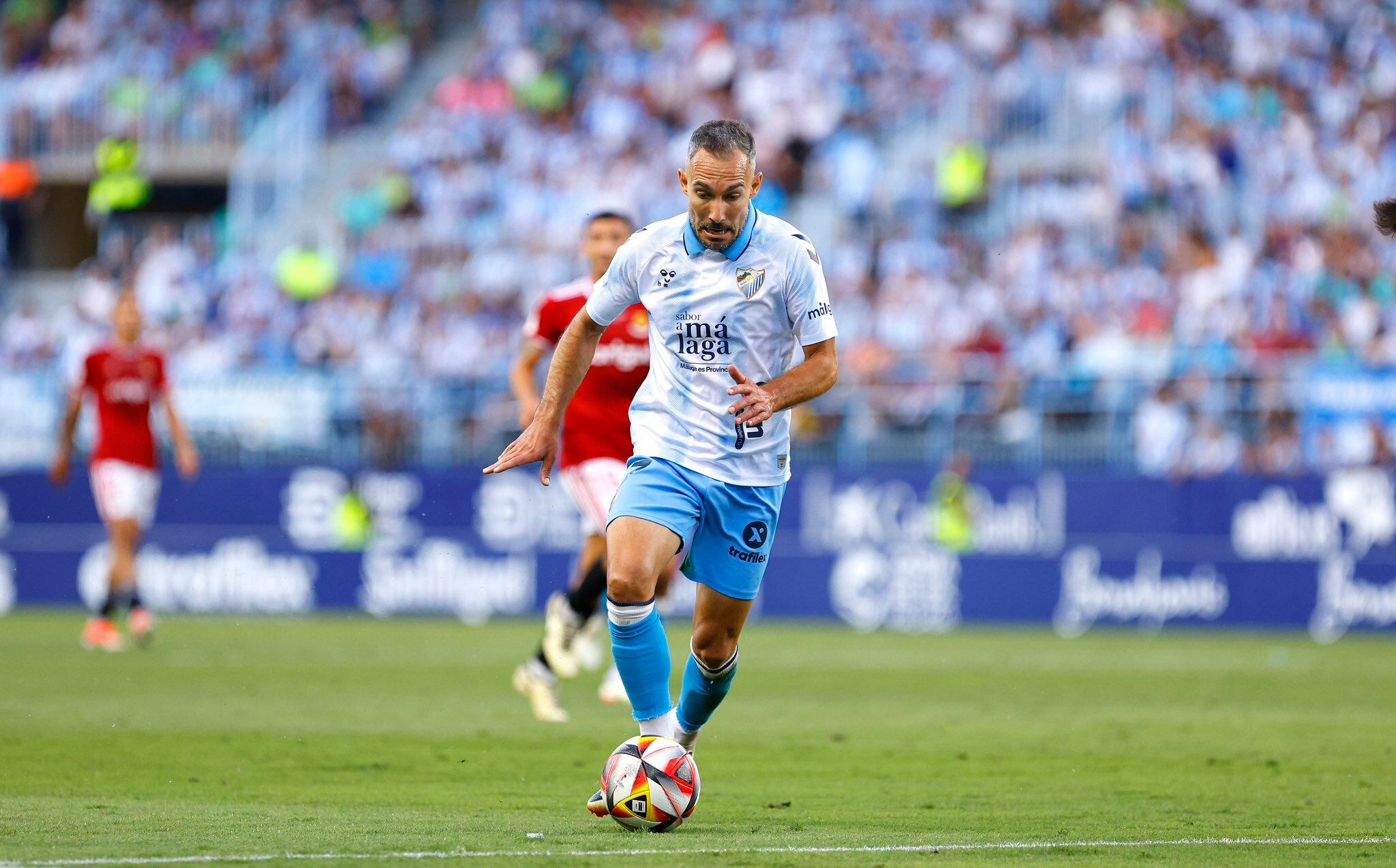 El centrocampista David Ferreiro se despide del Málaga