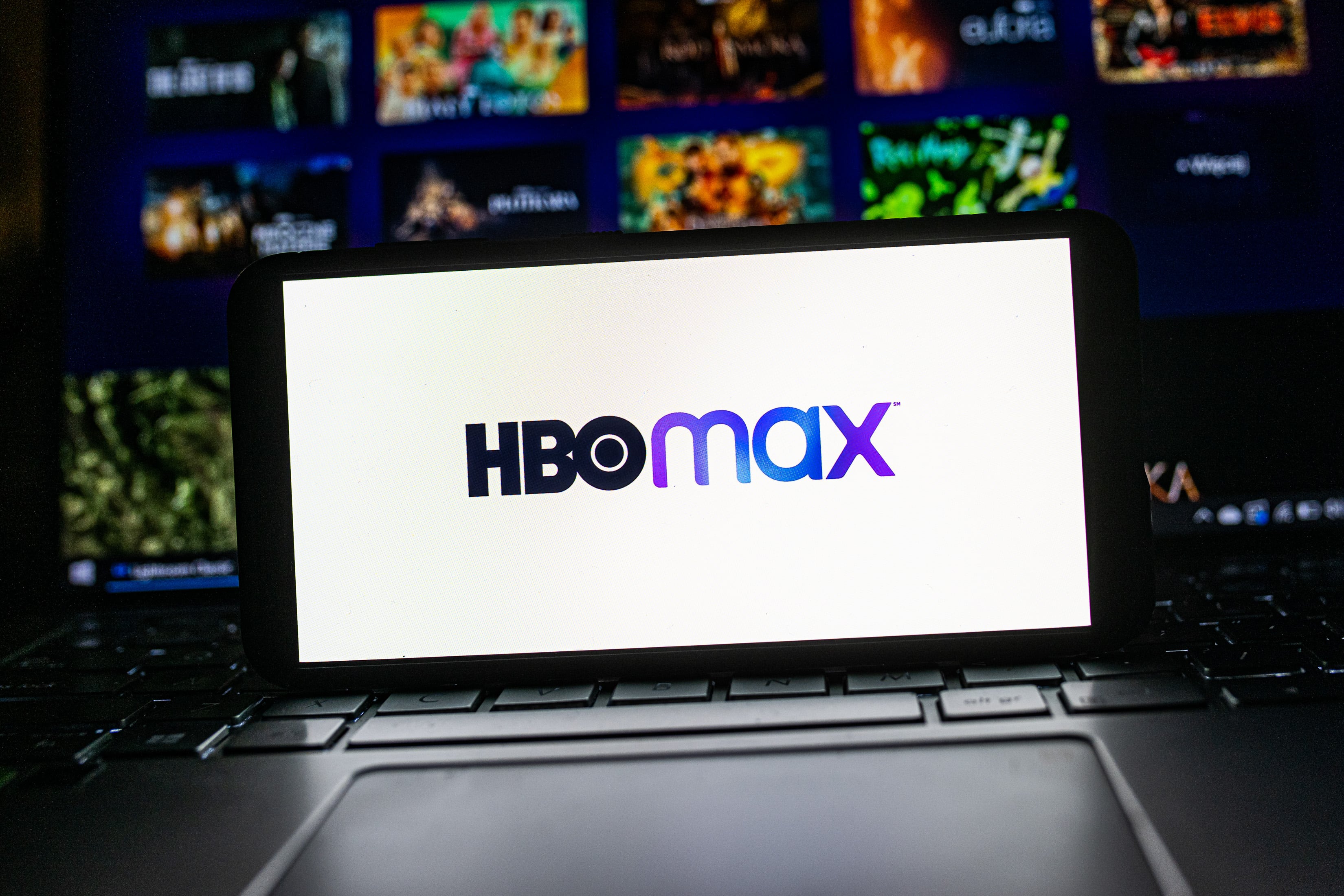 Logo de HBO Max. Recurso.