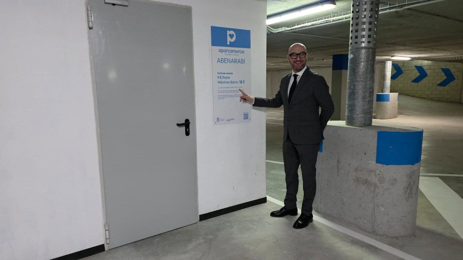 25/02/2026 El concejal de Movilidad, Gestión Económica y Contratación de Murcia, José Francisco Muñoz, ha inaugurado el aparcamiento municipal de AbenarabiPOLITICA ESPAÑA EUROPA MURCIA
AYUNTAMIENTO MURCIA
