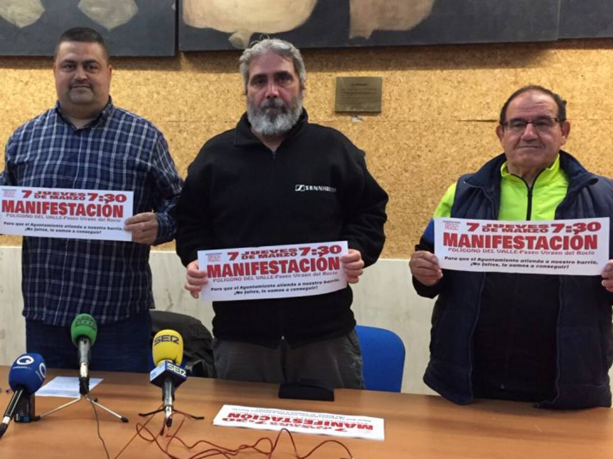 Los vecinos del Valle saldrán a la calle