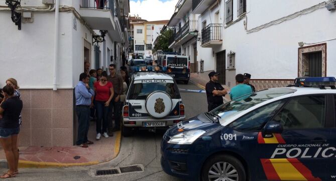 Policía desplazada en Ronda