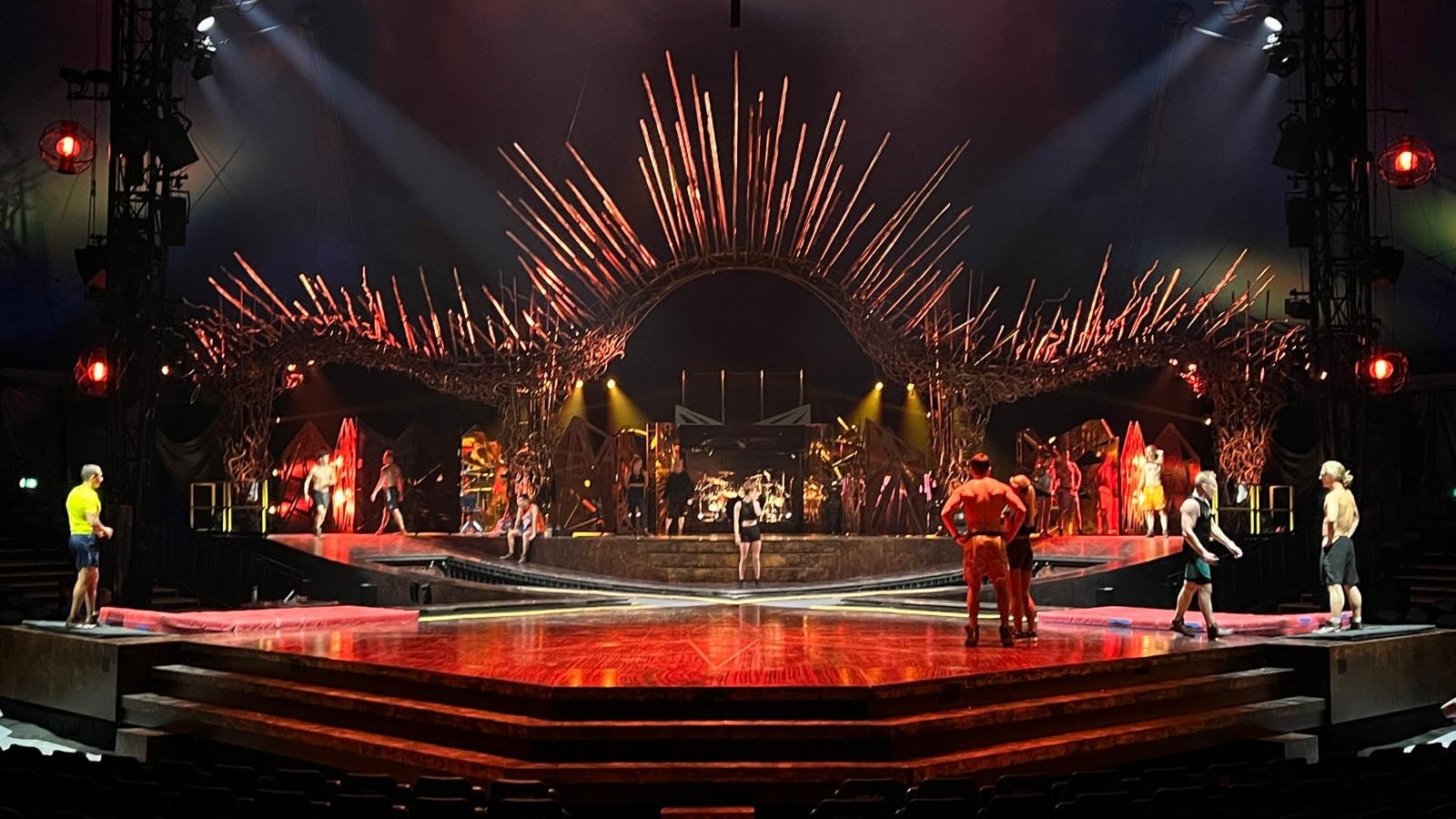 Escenario principal del Cirque du Soleil