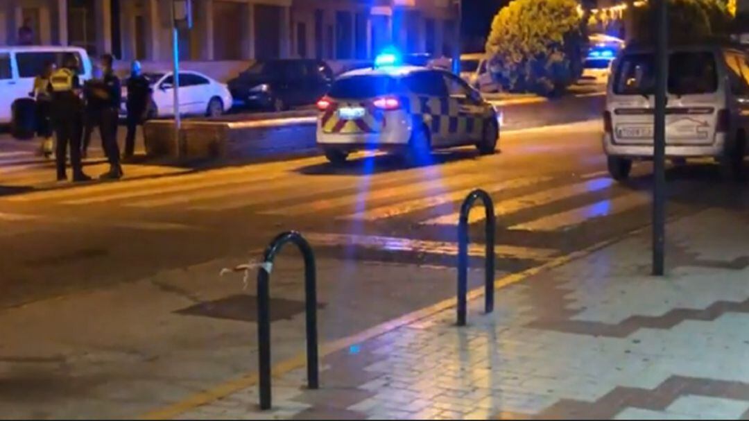 Un momento del suceso.