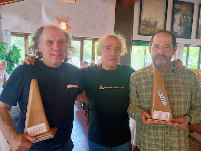 Michel Galay, Luis "Lardiés" y José Luis Rodrigo