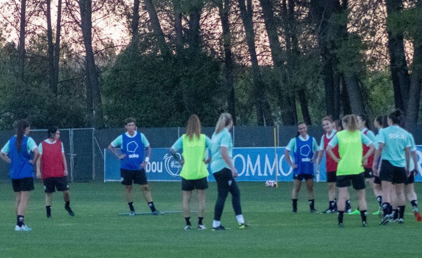 El equipo de la SD Huesca Femenino comenzó esta semana los entrenamientos