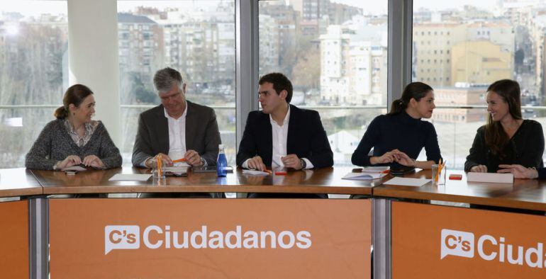 Reunión de la ejecutiva de Ciudadanos