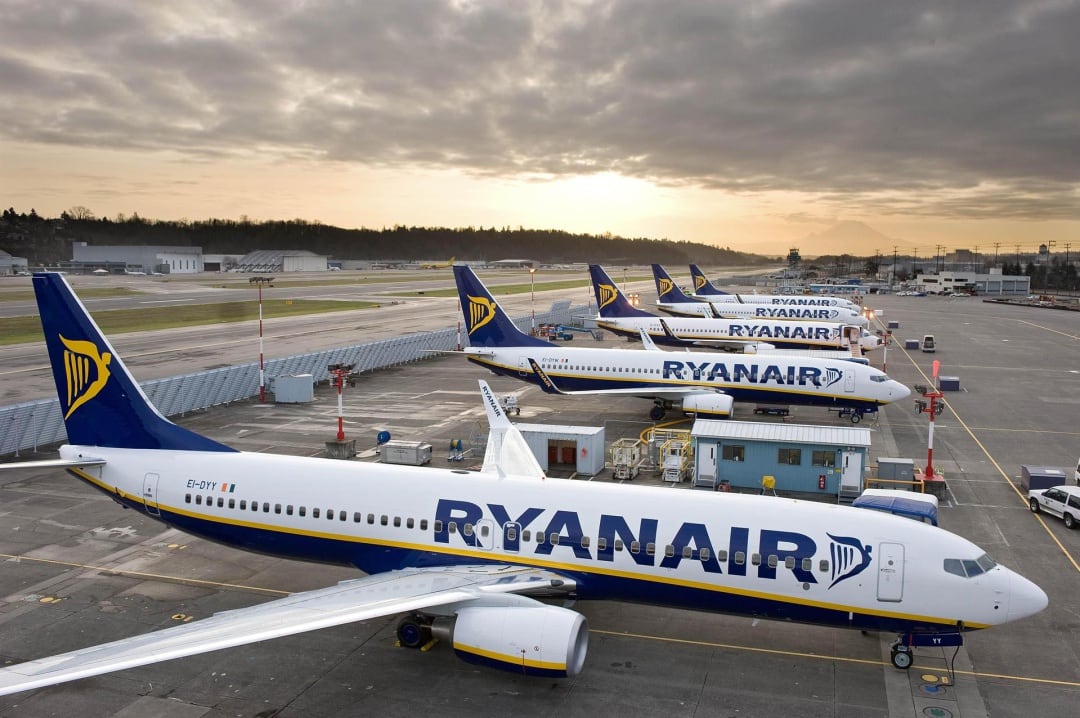 La compañía irlandesa, Ryanair, se ha convertido en la que más pasajeros transporta en España en los últimos años