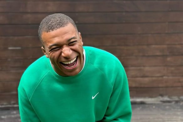 Mbappé publica una foto en sus redes sociales