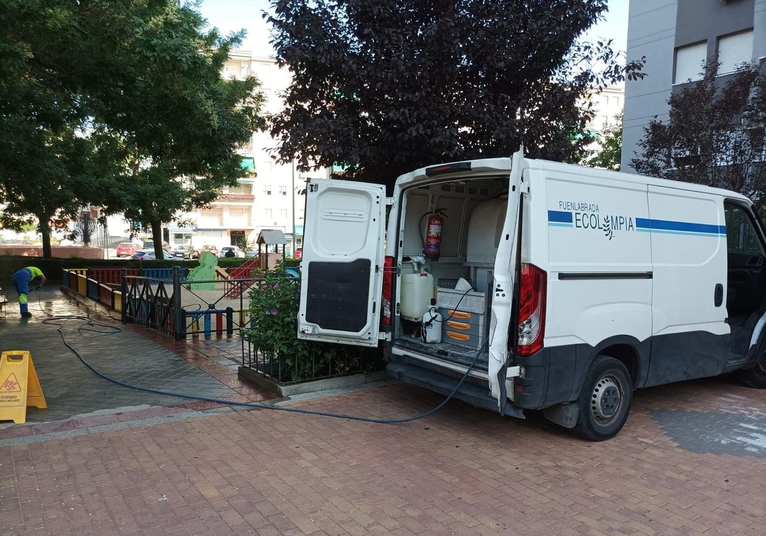 Fuenlabrada aumentará los medios humanos y materiales del servicio de limpieza viaria