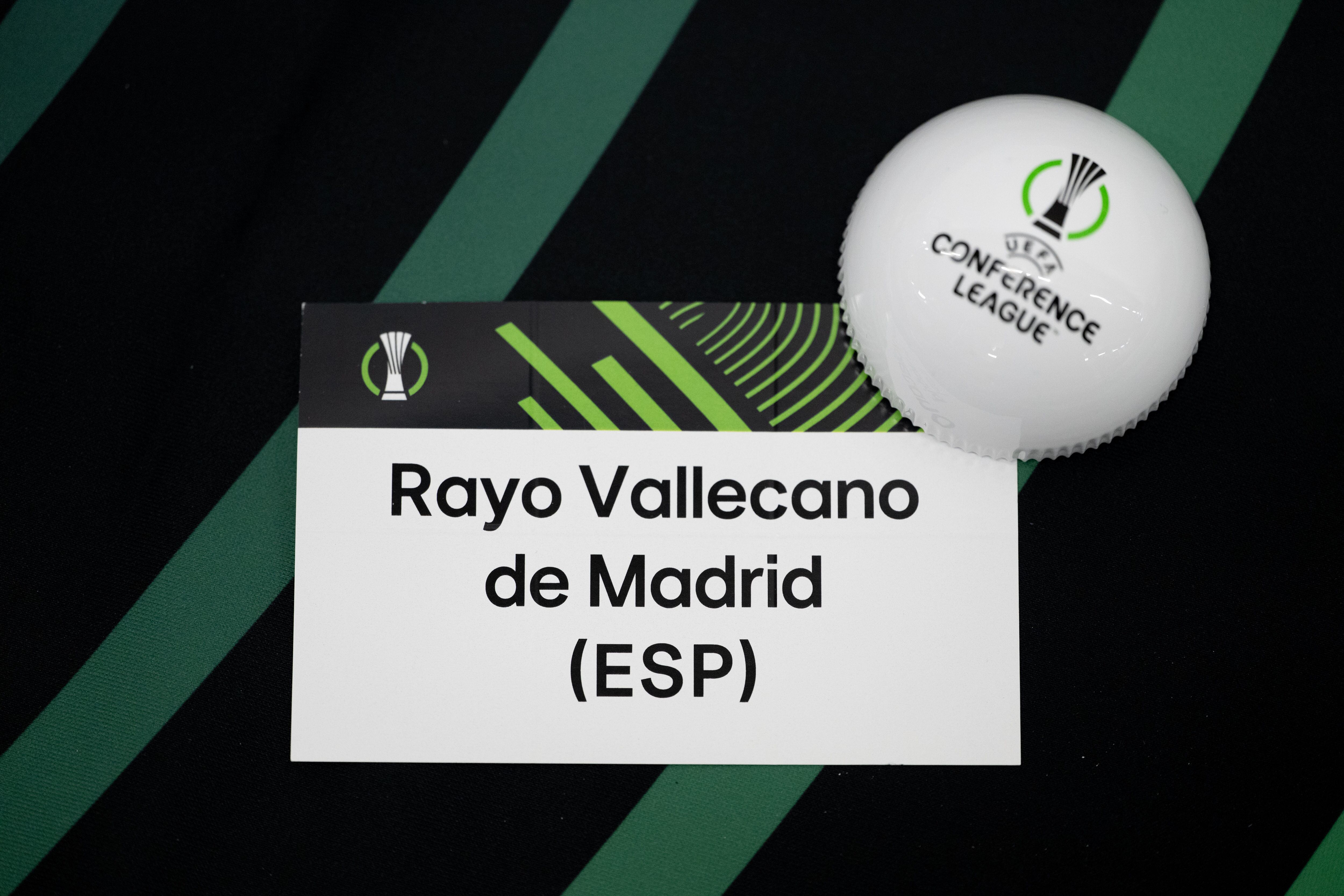 El Rayo Vallecano, en los bombos de las eliminatorias de la Conference League