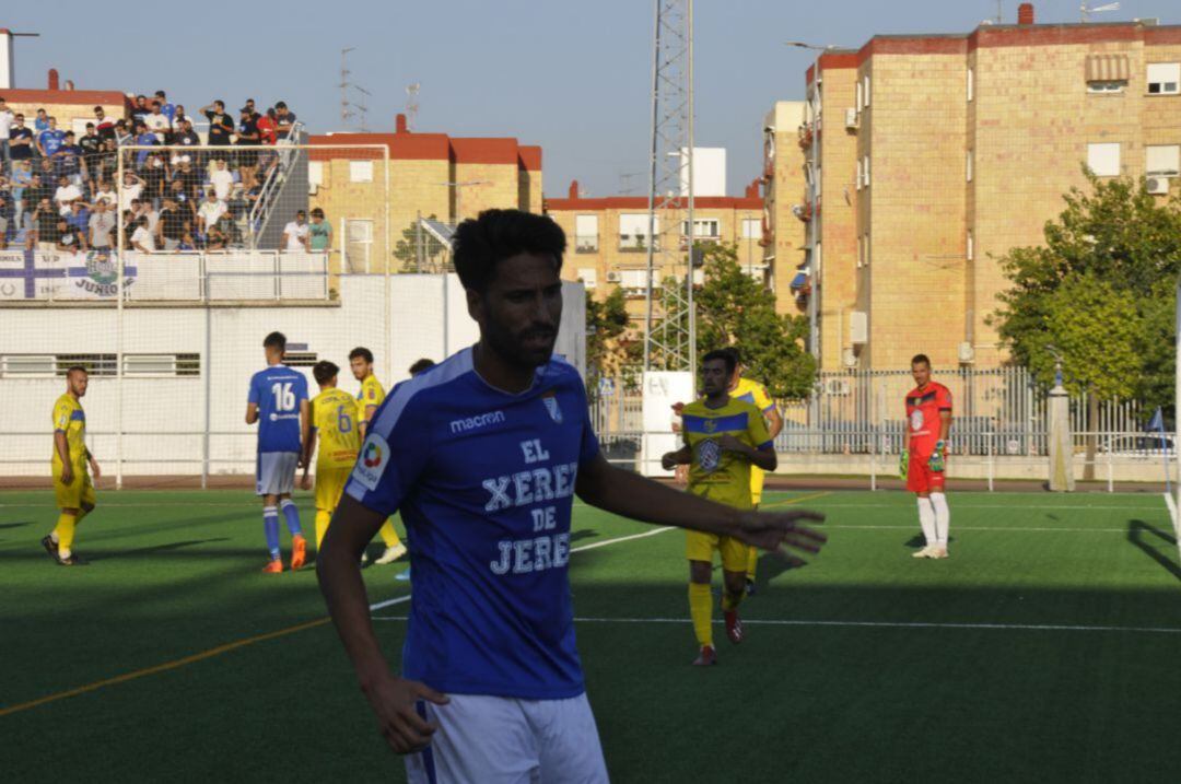 Ramón Verdú la pasada tenmporada en un partido en La Granja