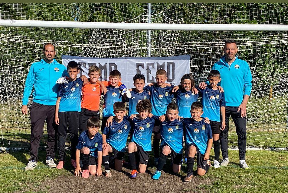 Uno de los equipos participantes del Aranda Riber en el torneo