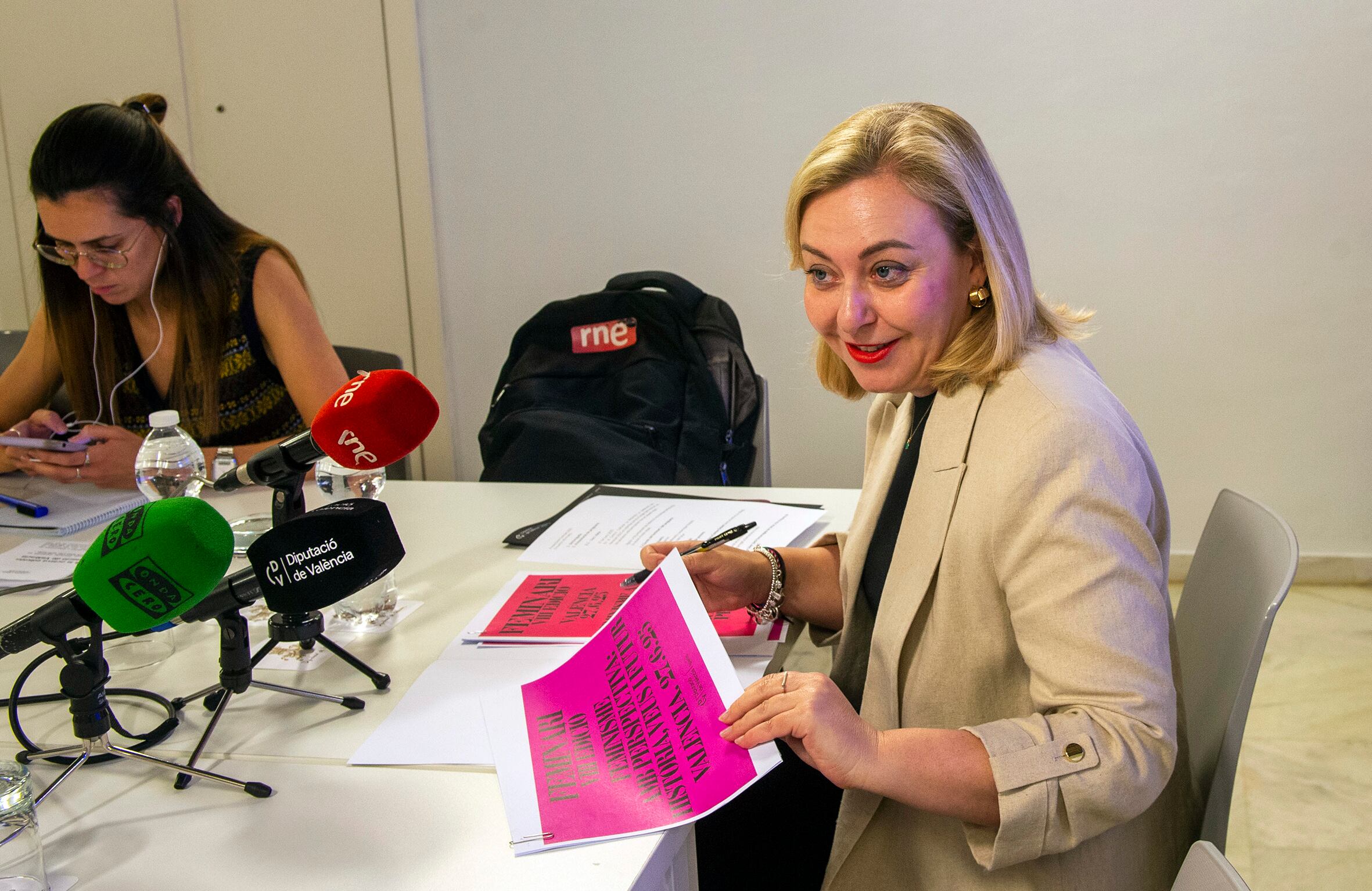 Presentación del VIII Feminario de la Diputació de València