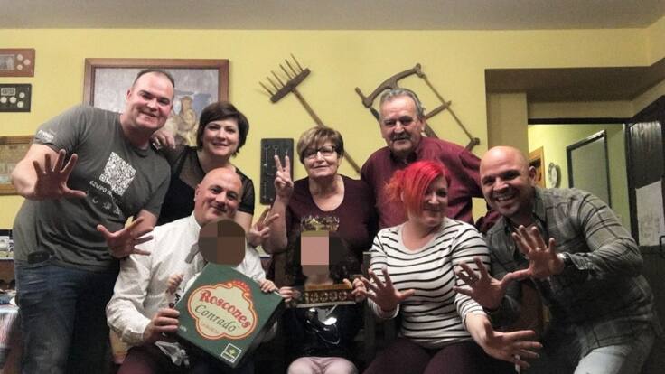 Un roscón extradulce para Corrales del Vino (Zamora) (08/01/2019)