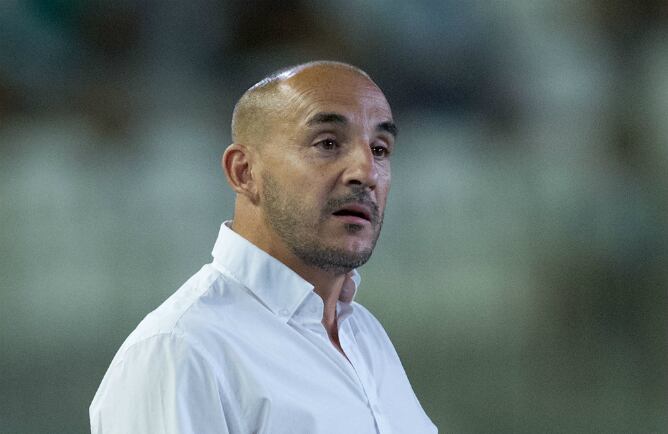 Chapi Ferrer, durante un encuentro del Córdoba