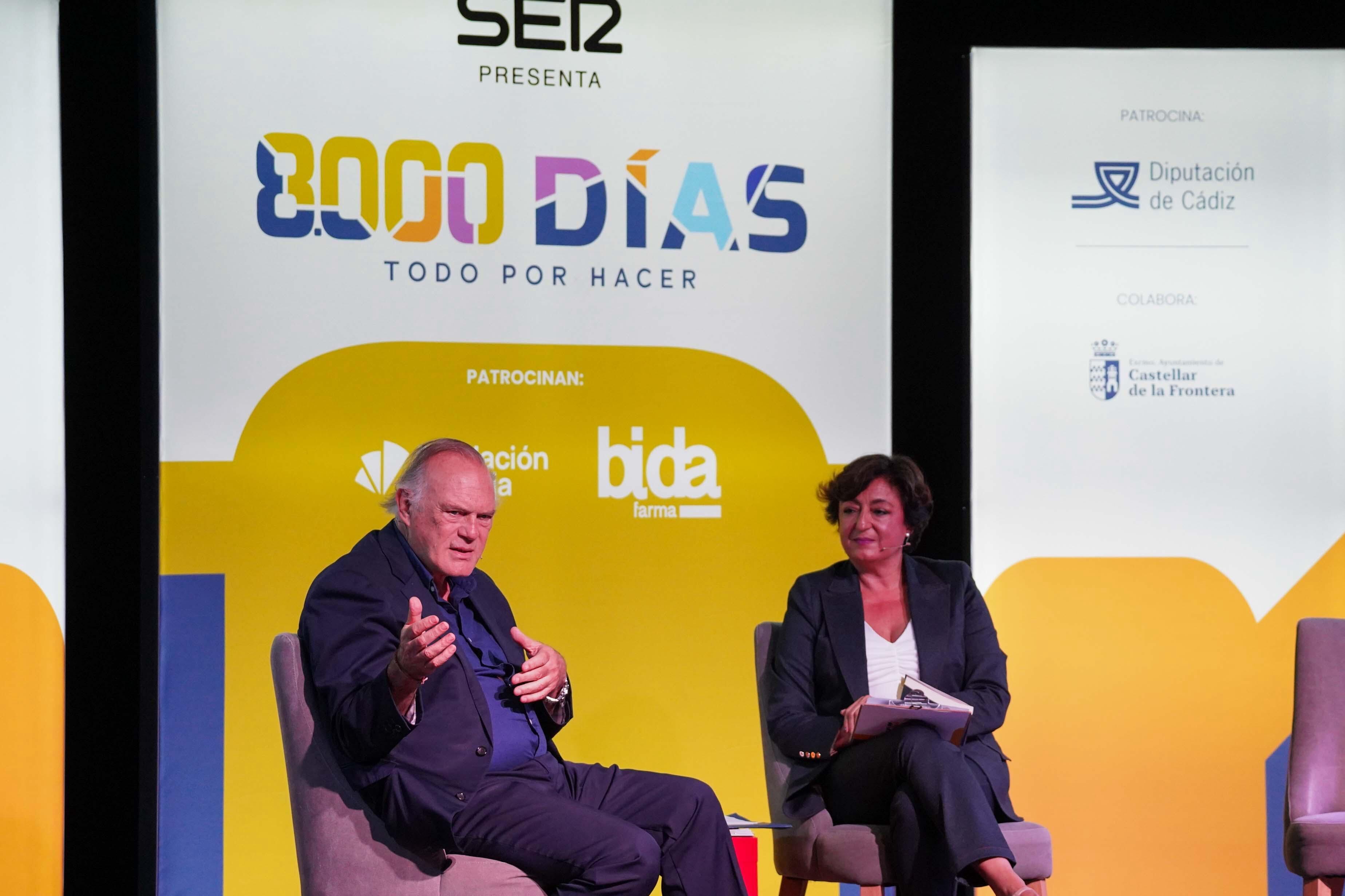 Pedro Piqueras durante el evento de esta noche