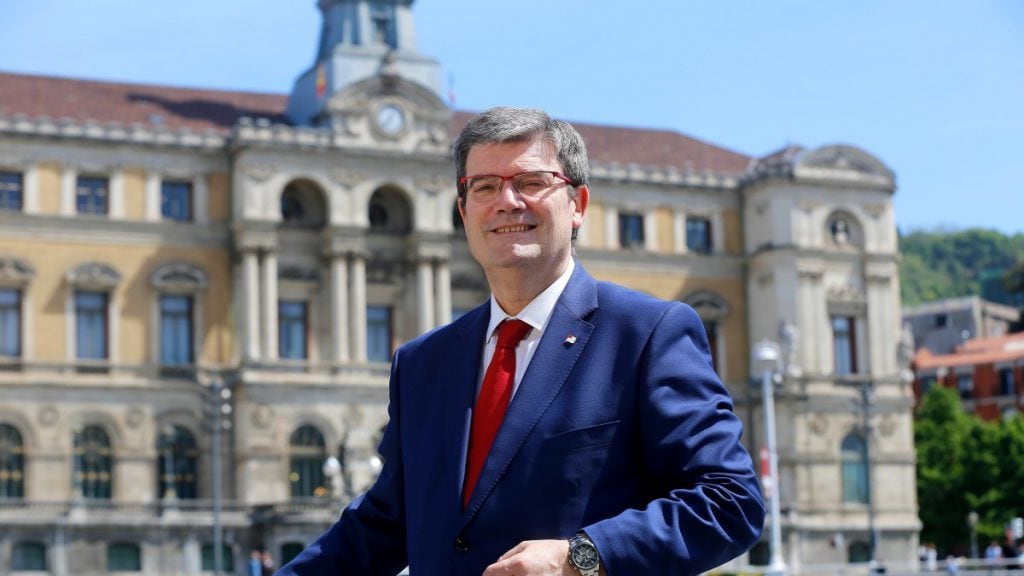 Juan Mari Aburto, alcalde de Bilbao