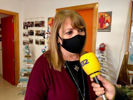 Carmen Portillo, directora del Centro Ocupacional Punta Europa.