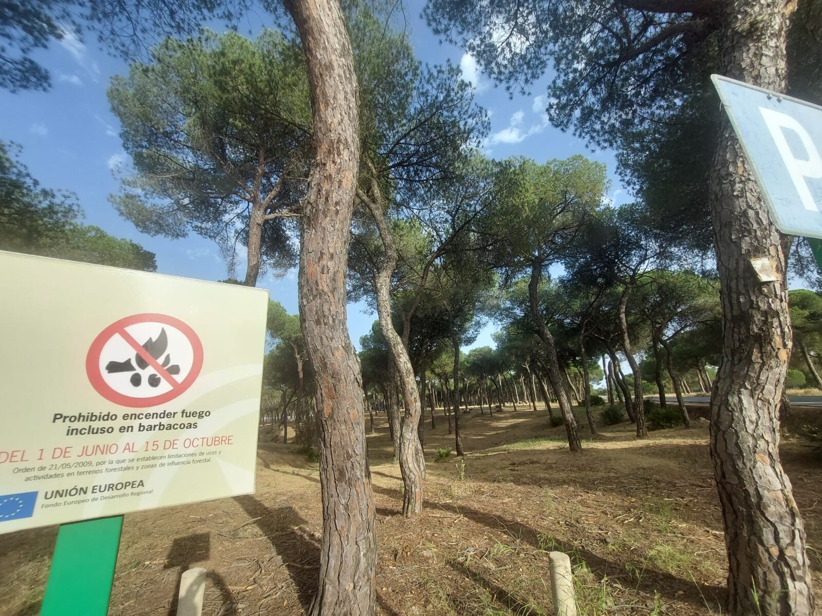 Prohibido las barbacoas
