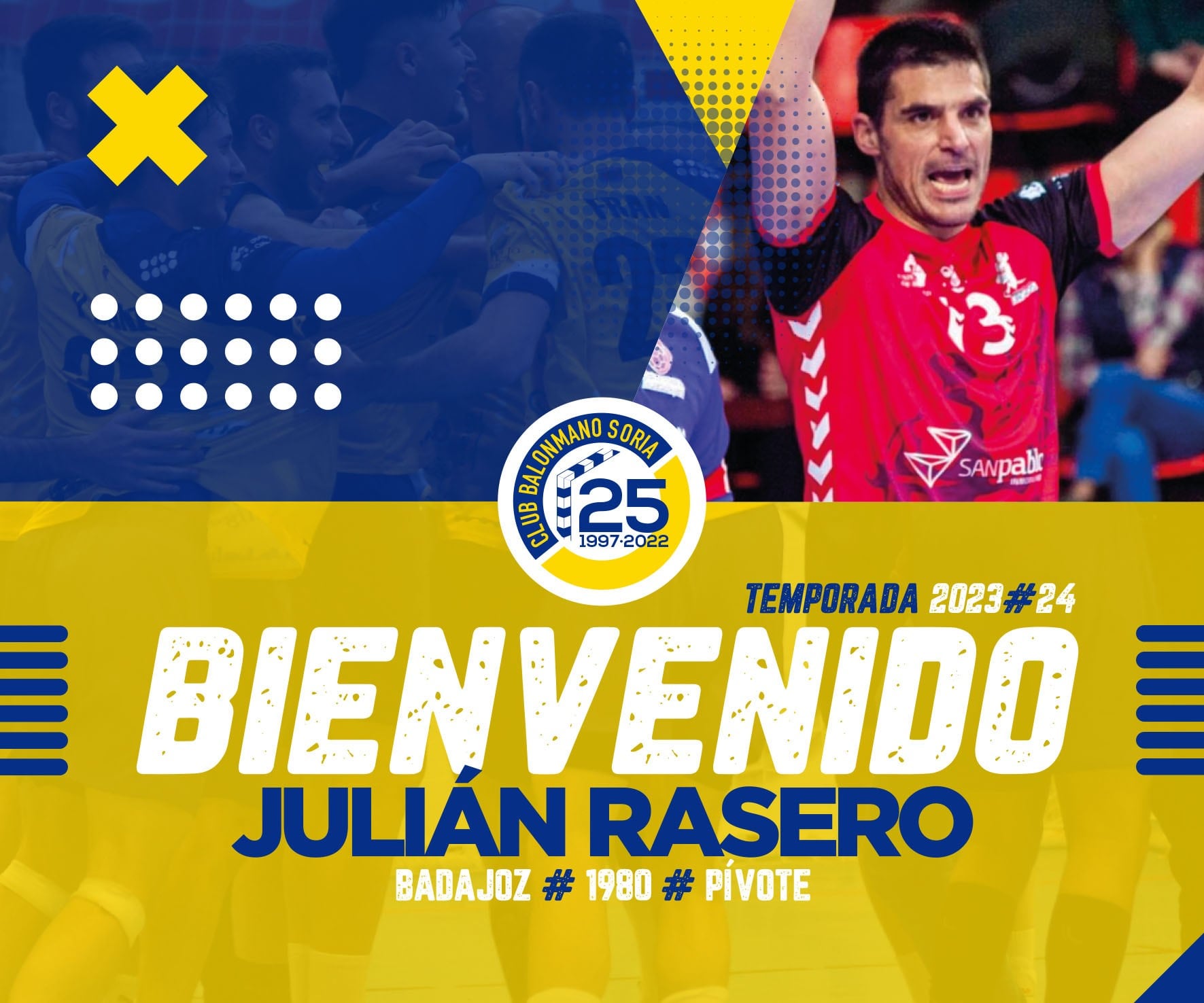 Julián Rasero regresa a la disciplina del BM Soria.