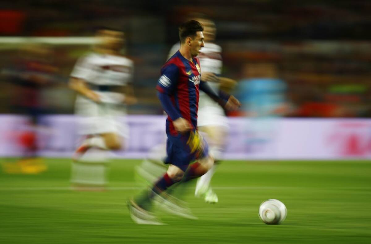 Messi se va por velocidad de los jugadores del Bayern.