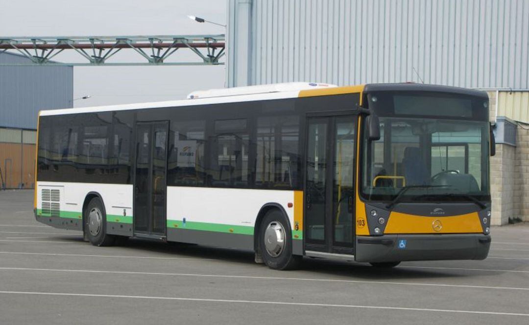 Imagen de archivo de un autobús de Autobuses Castillo.