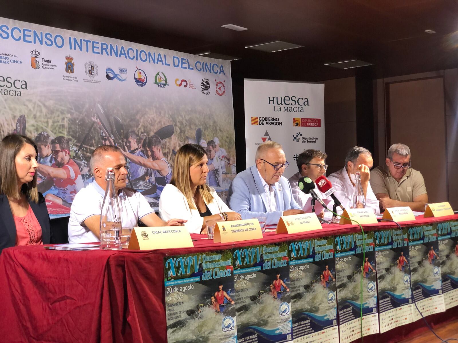 La prueba se presentaba en Fraga