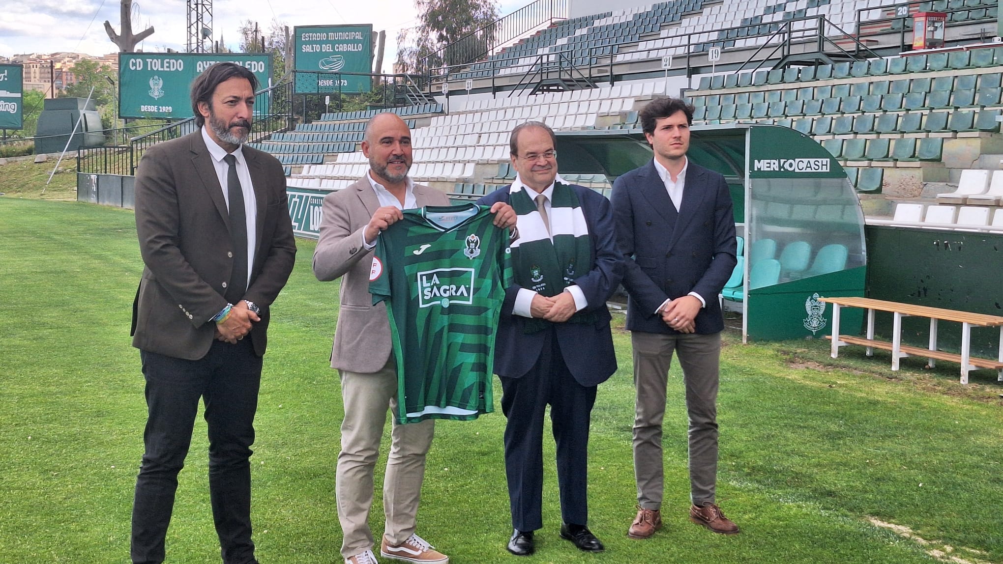 El seleccionador español de baloncesto apadrina la semana social de la fundación del CD Toledo