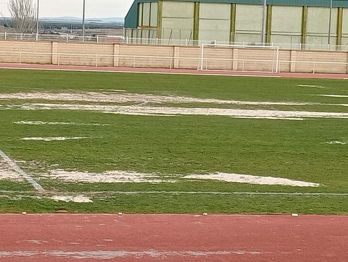 Situación en la que se encuentra el cesped del campo de fútbol