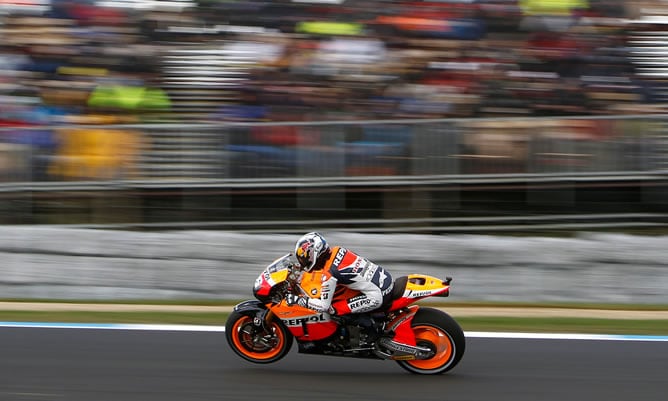 Dani Pedrosa durante el Premio de Australia