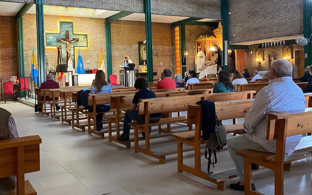 Eucaristía ayer en Algeciras.