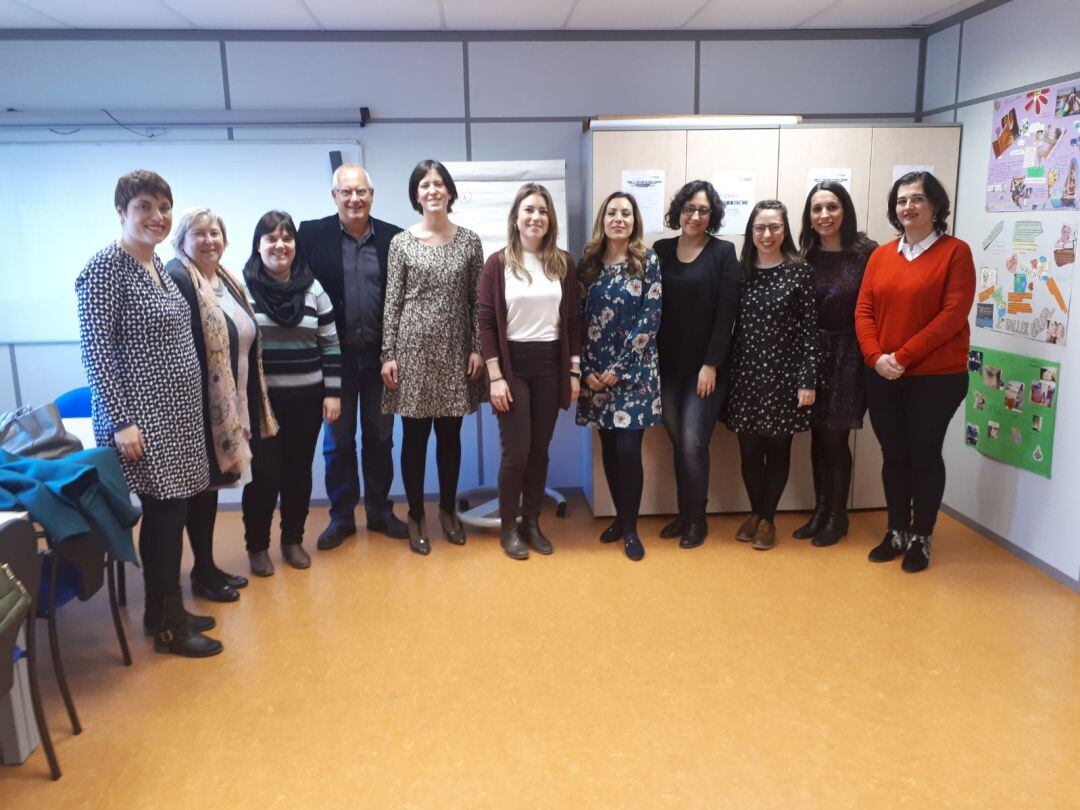 Imagen de archivo de la isita de la directora general del Instituto Valenciano de las Mujeres y por la Igualdad de Género, María Such al nuevo Centro Mujer de Dénia, en febrero de 2018.