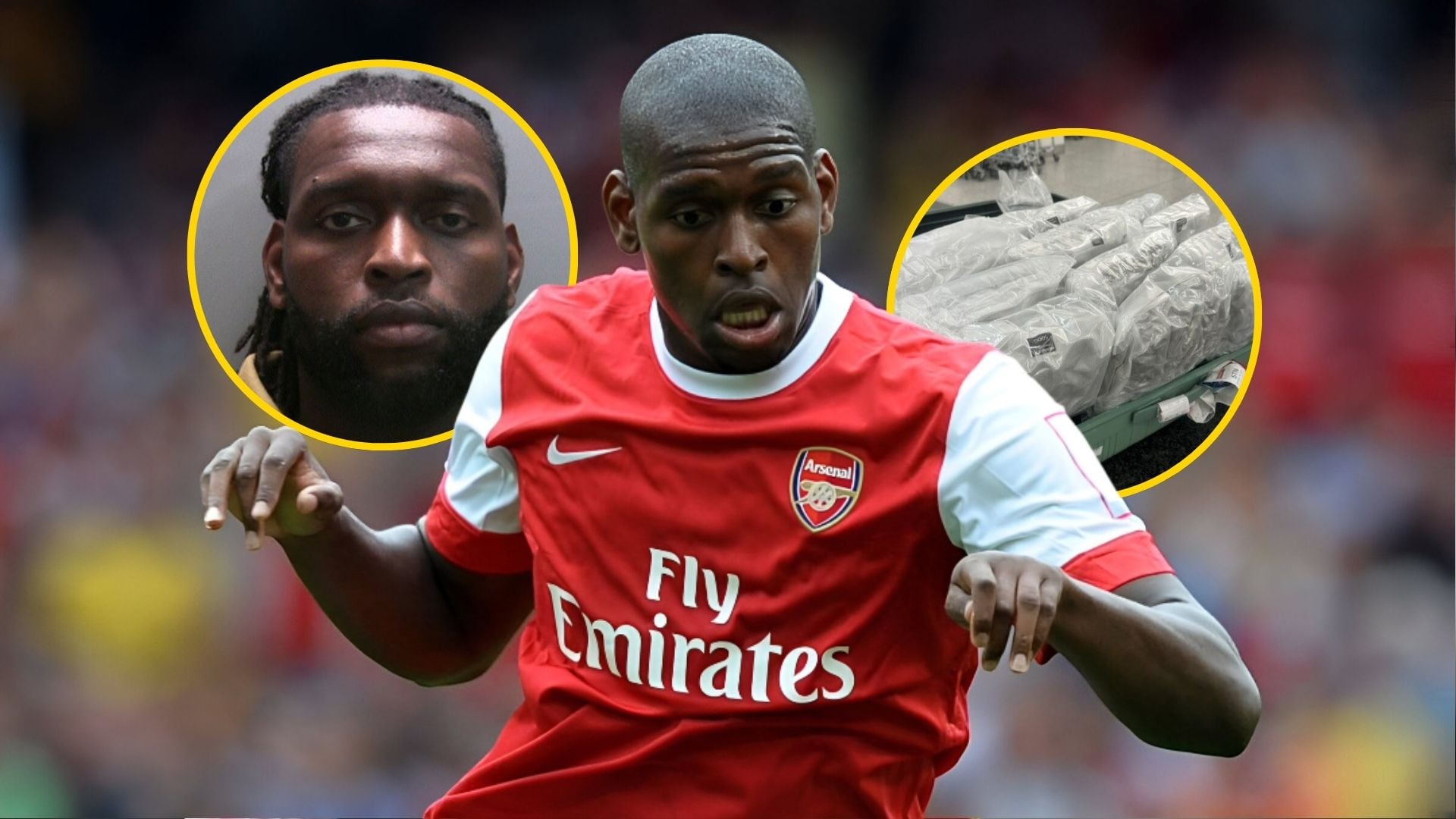 Jay Emmanuel-Thomas con la camiseta del Arsenal