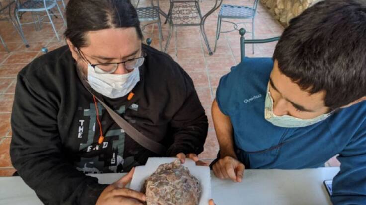 El paleontólogo que descubrió un yacimiento de huevos de dinosaurio haciendo running