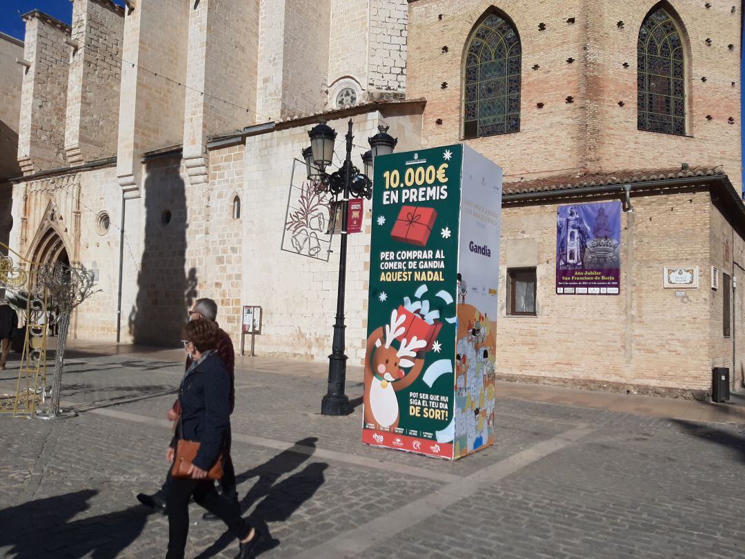 Campaña comercial en Gandia 