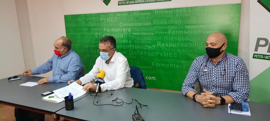 Imagen de archivo de una rueda de prensa de la Pimeef