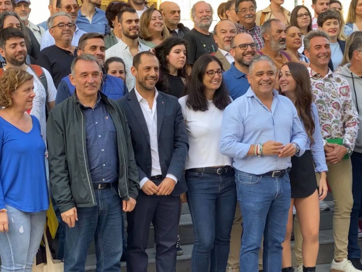 El secretario general del PCE, Enrique Santiago, cabeza de lista por Córdoba de Sumar