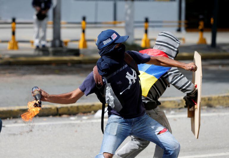 Las protestas en las calles de Caracas se extenderán a lo largo de todo el fin de semana