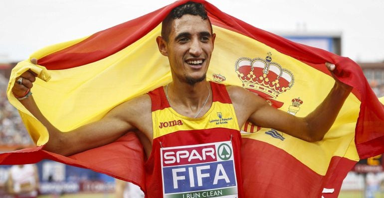 Imagen del campeón de Europa de 5.000 metros de atletismo