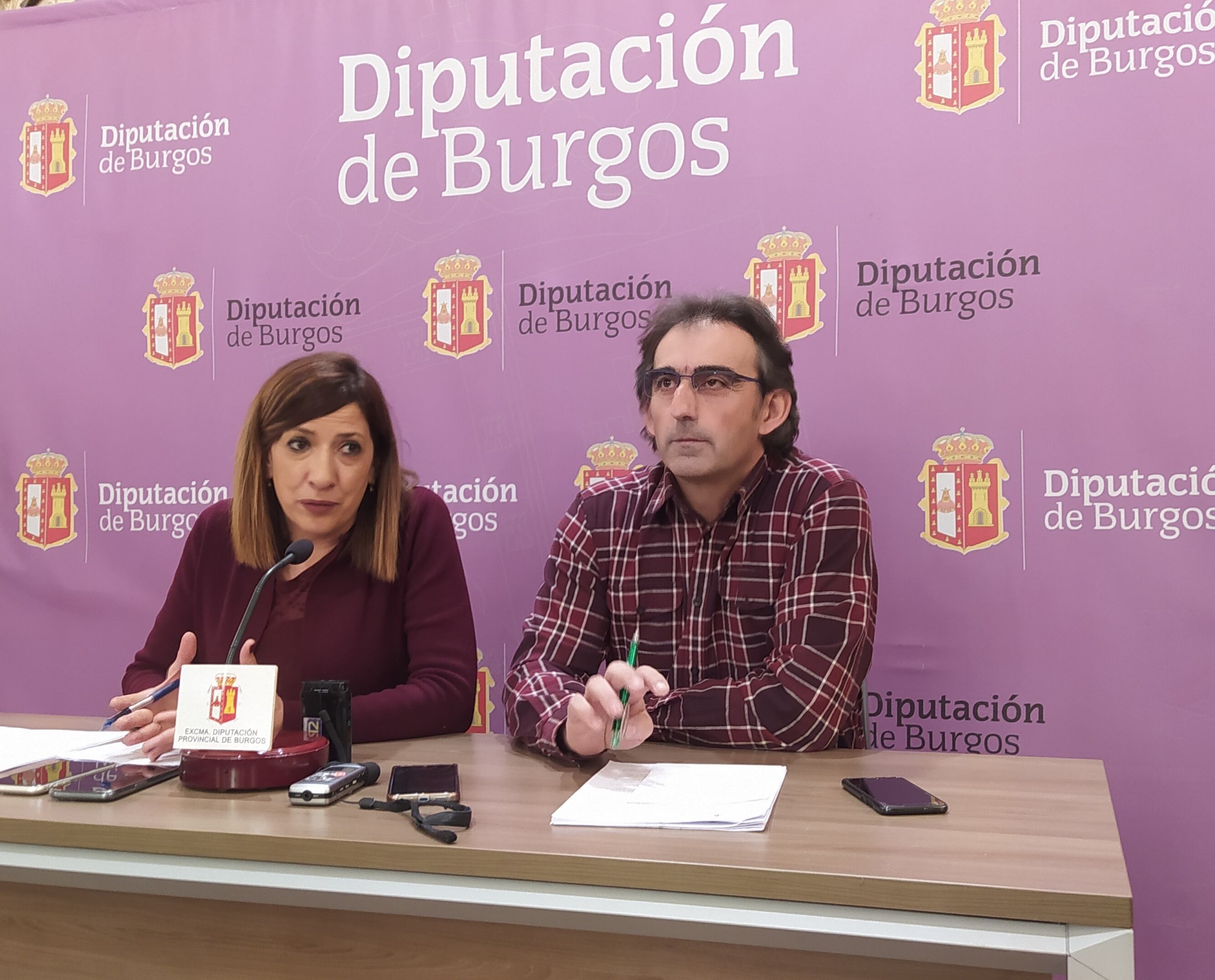 Los diputados socialistas reprochan el recorte de subvenciones para planes de empleo de la Diputación de Burgos