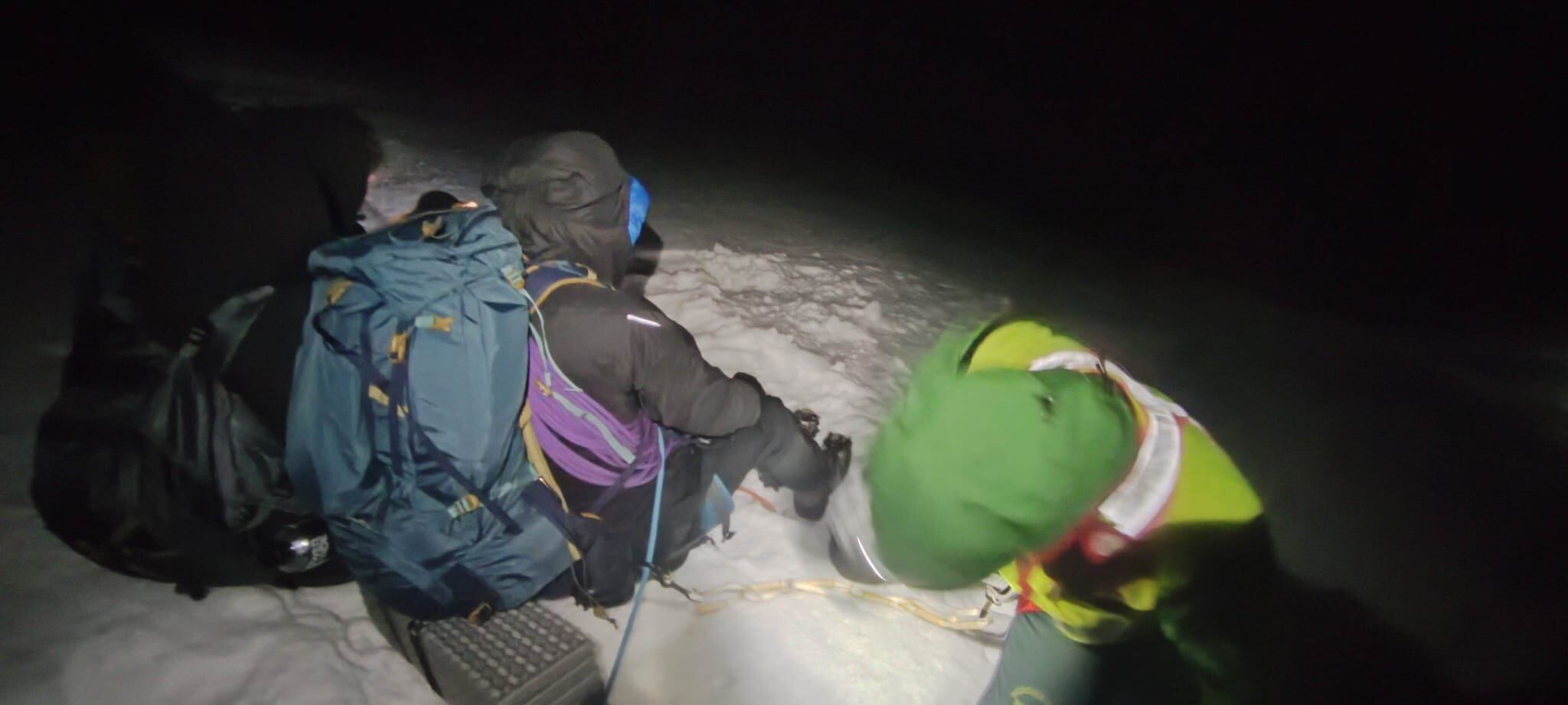 Imágenes del rescate