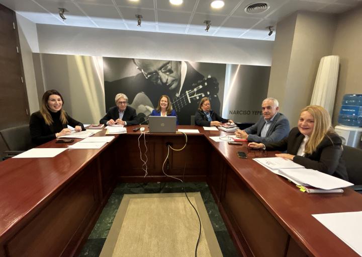 Reunión de la Mesa de la Asamblea Regional de Murcia