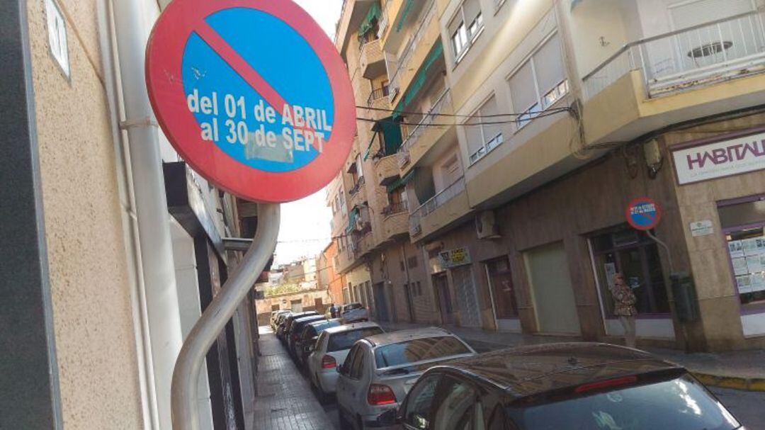 Elda realizará el cambio semestral de aparcamiento este lunes