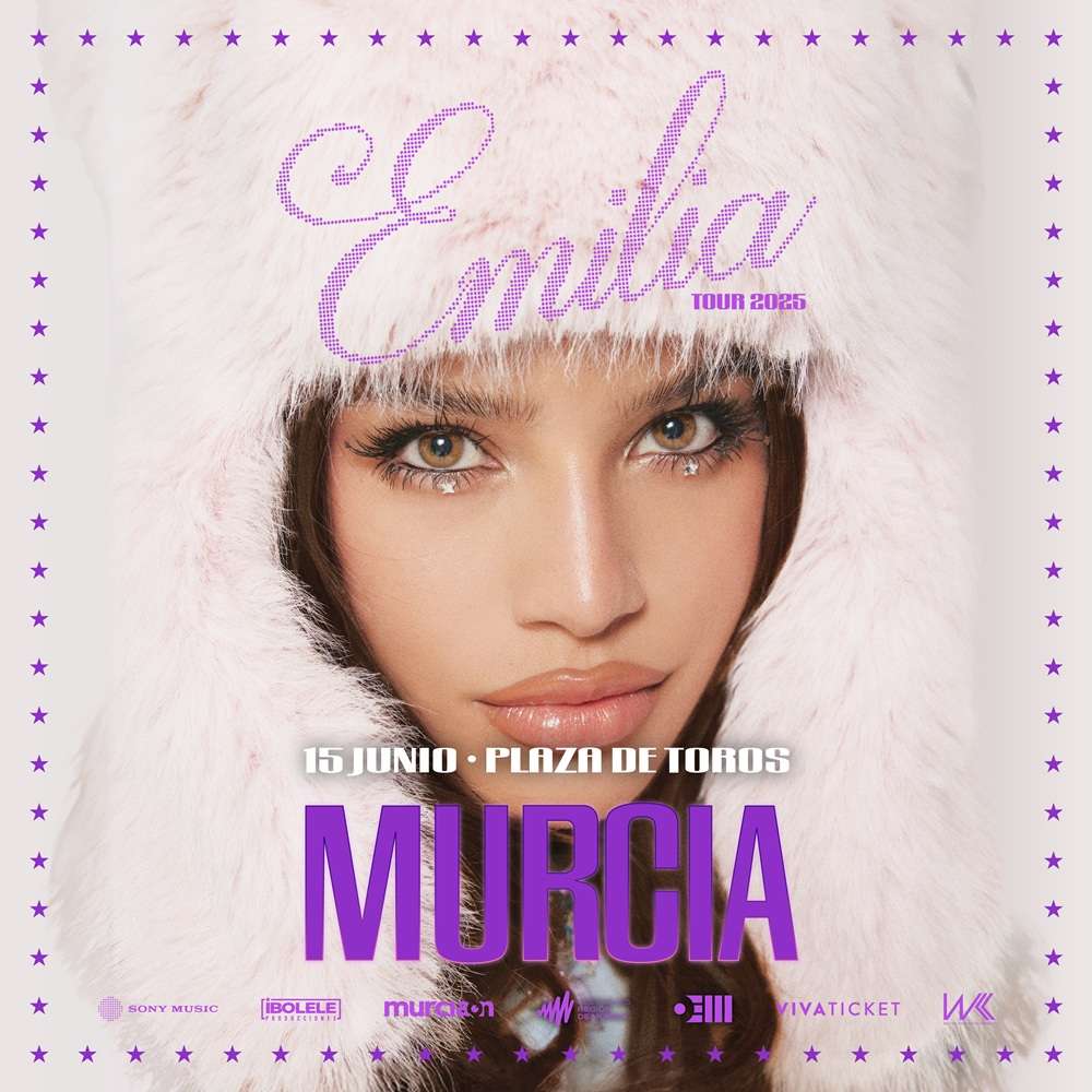 Emilia Mernes se subirá al escenario de la Plaza de Toros de Murcia para ofrecer un concierto espectacular.