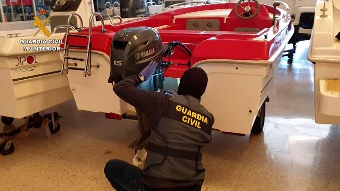 Un momento de la operación