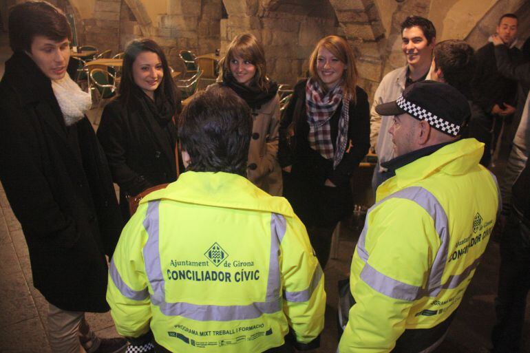 L'Ajuntament ha creat la figura del conciliador nocturn per fer compatible oci i descans a Girona